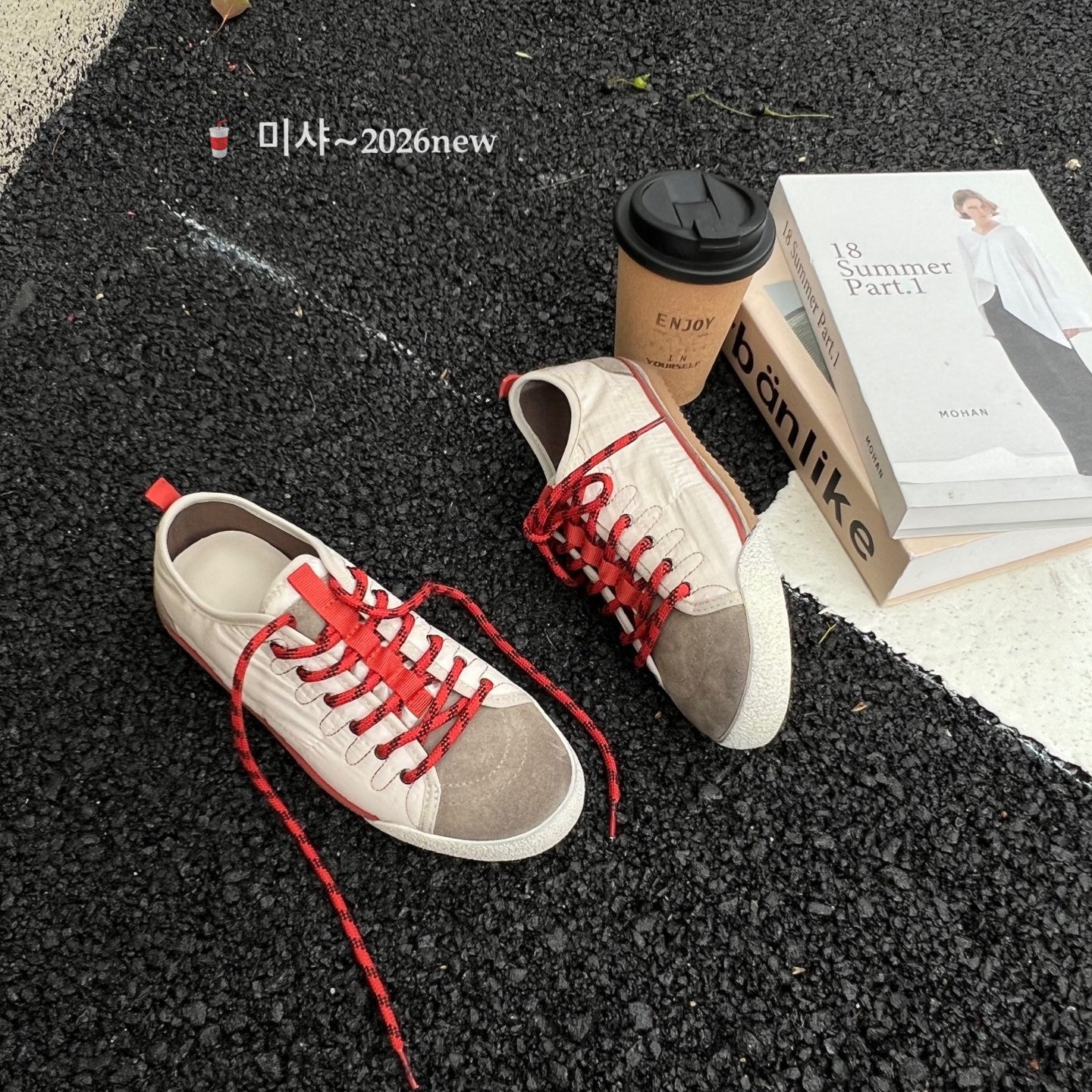 Women's Bottom Spring Round Toe Lace Color Block Versatile Women's Casual Shoes