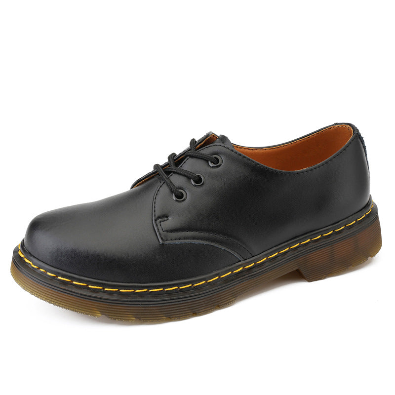 Women's & Men's Ankle Platform British Couple Men's Martin Boots
