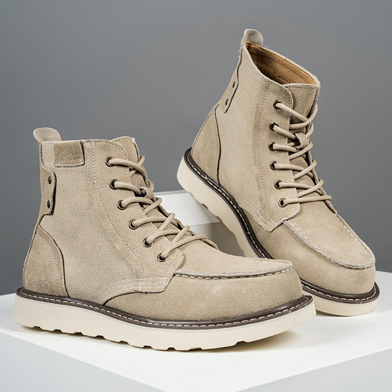 Men's Clothes Plus Size Special Vintage Martin Men's Leather Boots