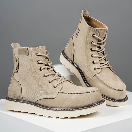 Men's Clothes Plus Size Special Vintage Martin Men's Leather Boots