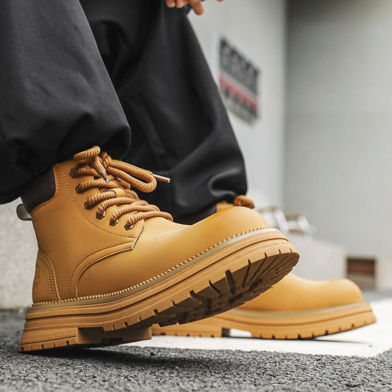 Men's Worker Autumn Tide Martin Vintage Desert British Style Boots