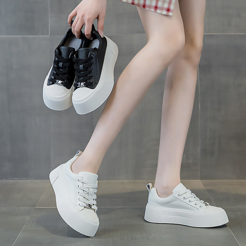 Women's White Mesh Surface Breathable Thin Leisure Women's Sports Shoes