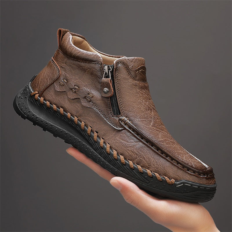Men's Plus Size Martin Ankle Outdoor Trend Men's Shoes