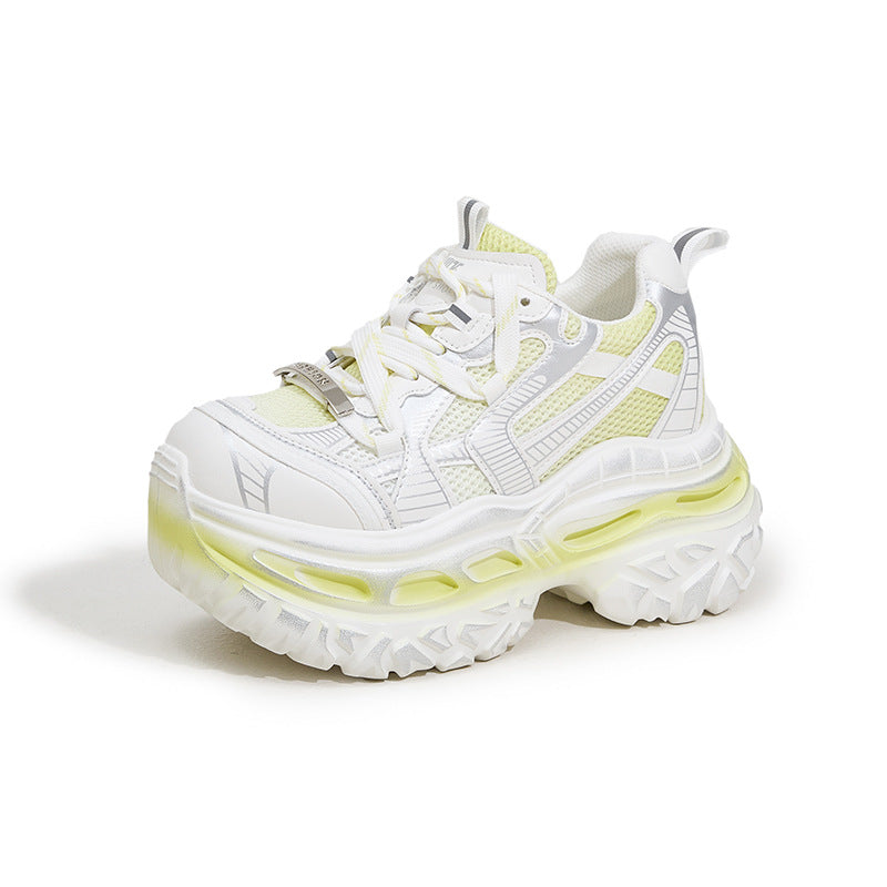 Women's Platform Dad Spring Mesh Version Hidden Women's Sports Shoes