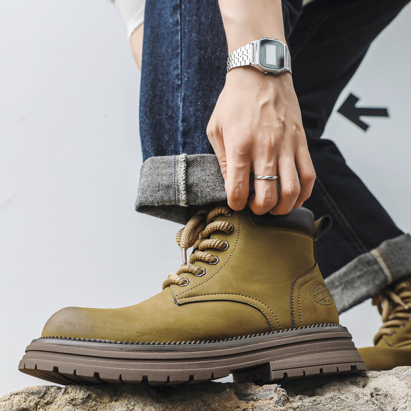 Men's Worker Autumn Tide Martin Vintage Desert British Style Boots