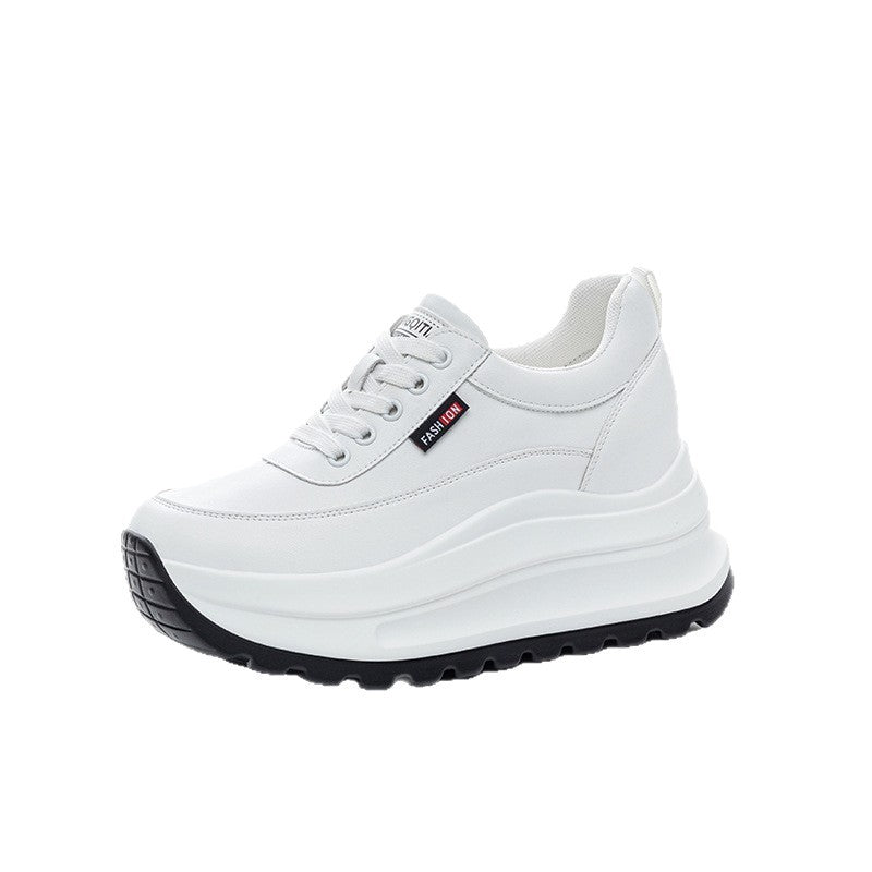 Women's Single-layer Small Platform Thick Bottom Wedge Women's Shoes