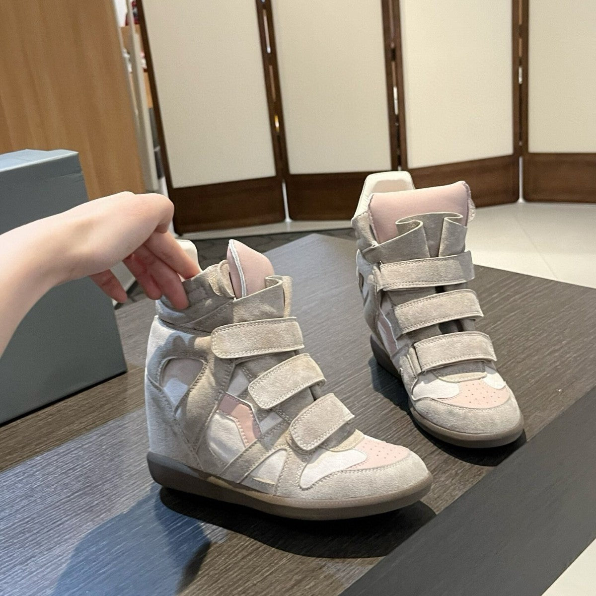 Women's Autumn Velcro Winter Street Sports Hiking Boots