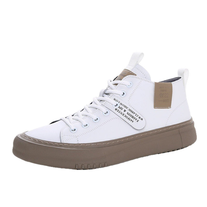 Men's Spring Trend Embossed Fashion Elevator Easy Men's Sports Shoes