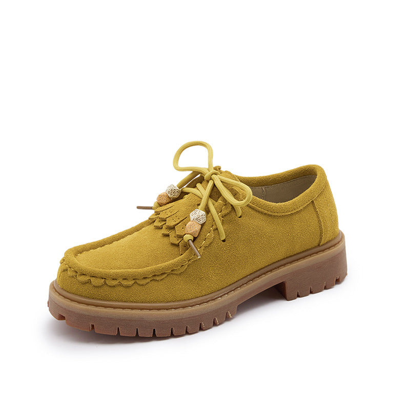 Women's & Men's Platform Martin British Style Genuine Spring Flow Su Boots