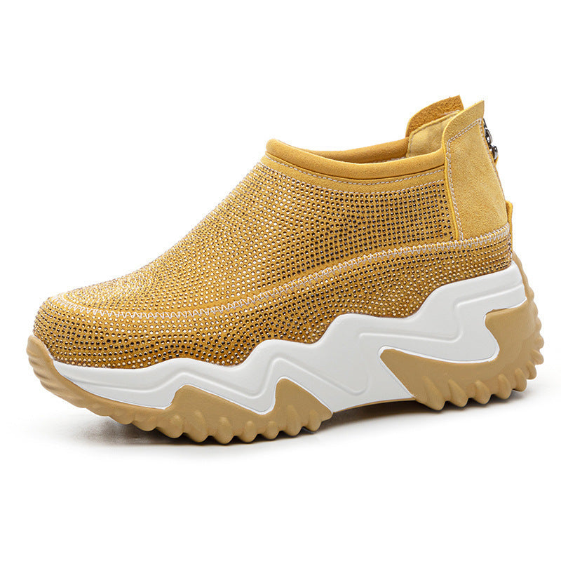 Charming Durable Breathable Platform Elevator Wild Women's Casual Shoes