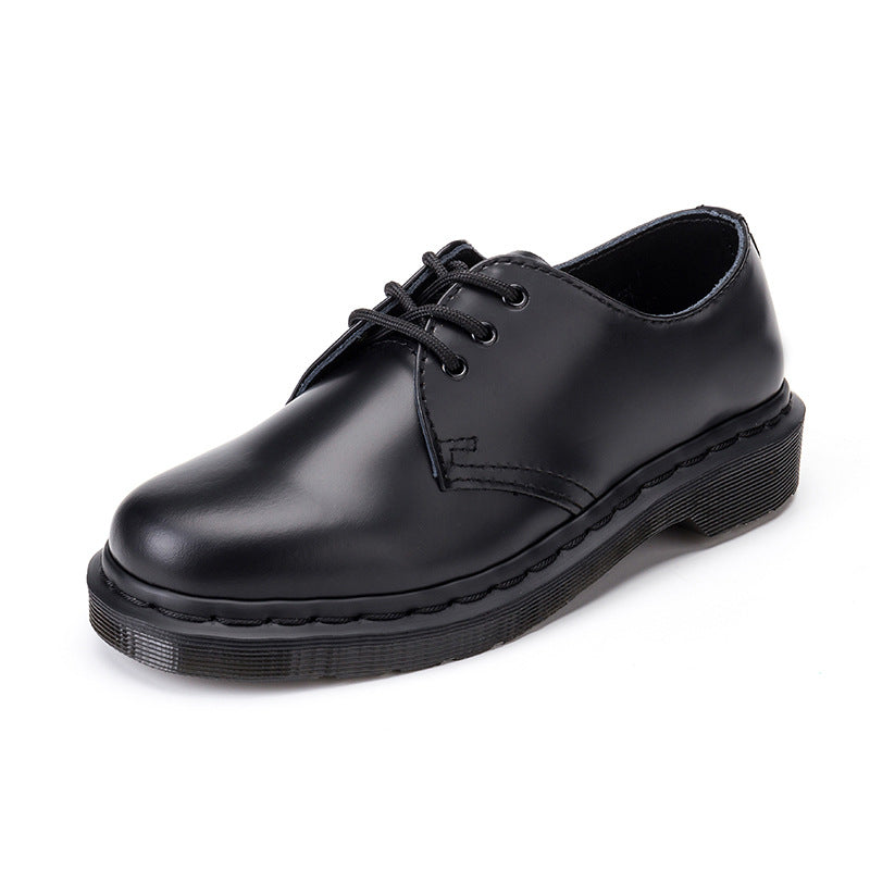 Women's Good Year Pumps Black Hard Flat Heels