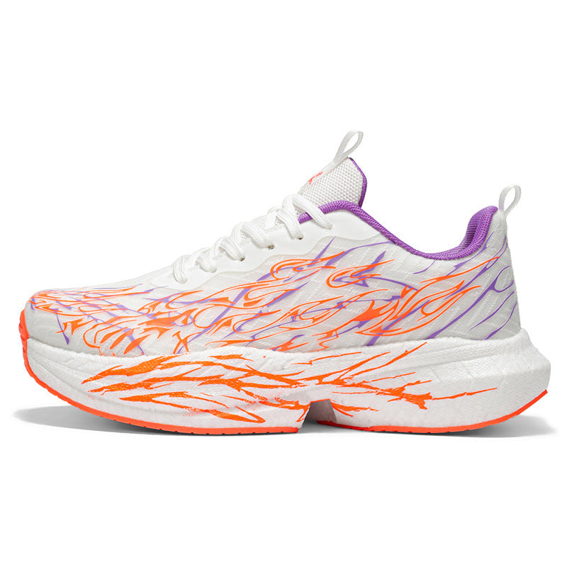 Men's Cushioning Rebound Professional Running Spring Breathable Mesh Lightweight Men's Sports Shoes