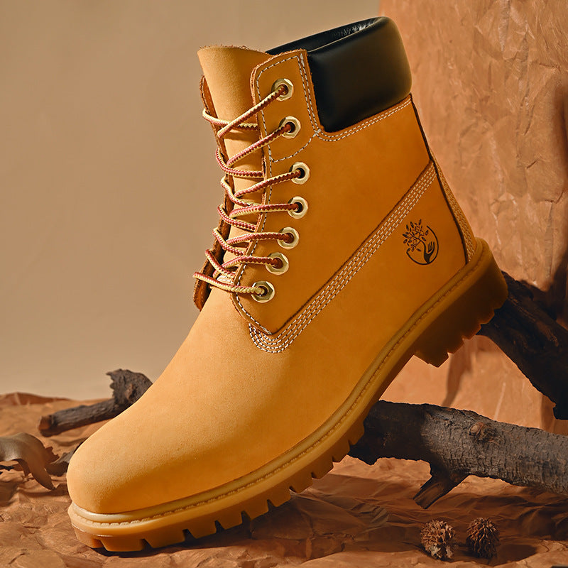 Cool Charming Men's Xi Worker Waterproof Men's Martin Boots
