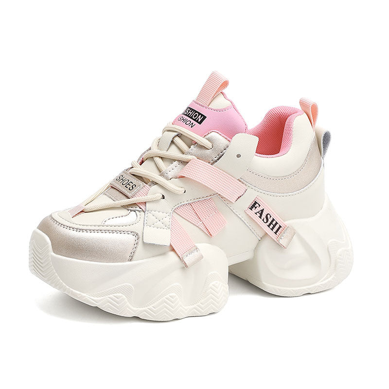 Women's Paris Heightened Daddy Platform Early Spring Sports Casual Shoes