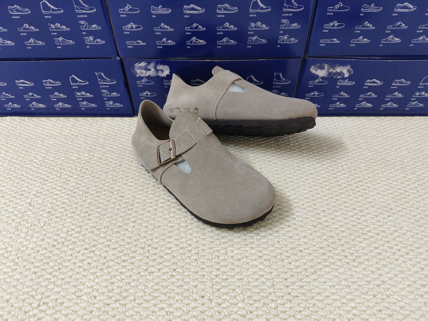 Genuine Cowhide Pure Source Retro Comfort All Inclusive Women's Casual Shoes