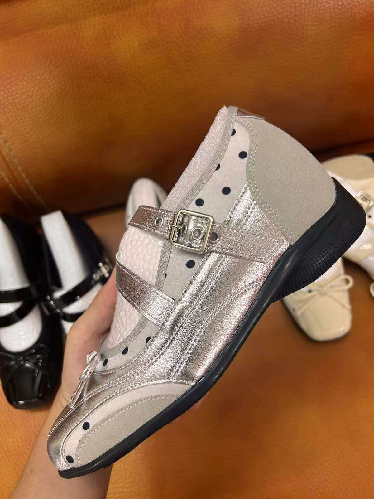 Women's Increasing Insole Mary Jane Classic Style Men's Shoes