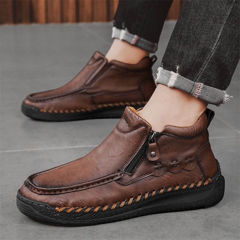 Men's Plus Size Martin Ankle Outdoor Trend Men's Shoes