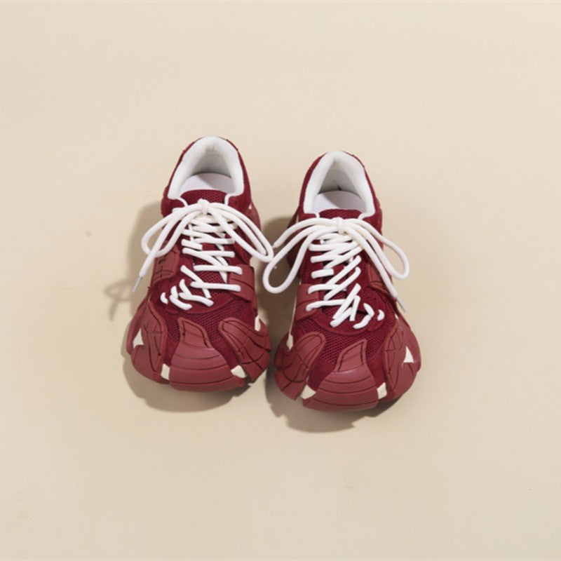 Women's Height Increasing Insole European Goods Octopus Dad Spring Fashion Women's Sports Shoes