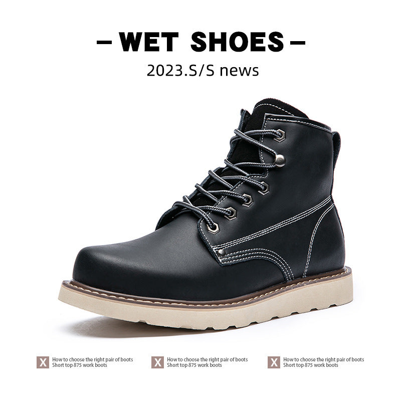 Men's Plus Size Martin Short American Outdoor Clothes Special Men's Shoes