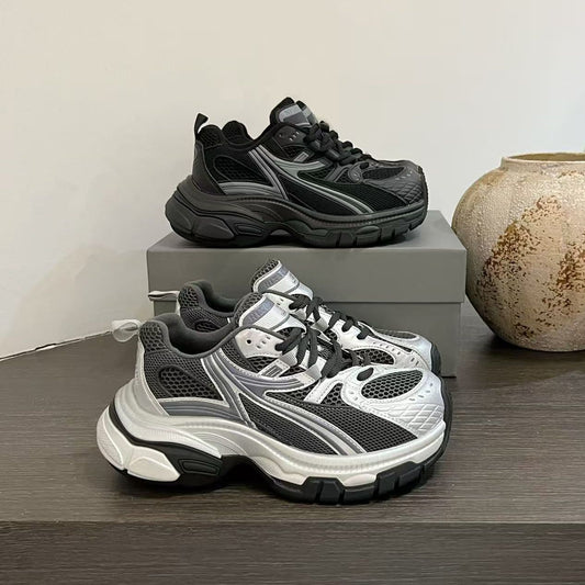 Women's Genuine Clunky Warm Breathable Fashion Leisure Women's Sports Shoes