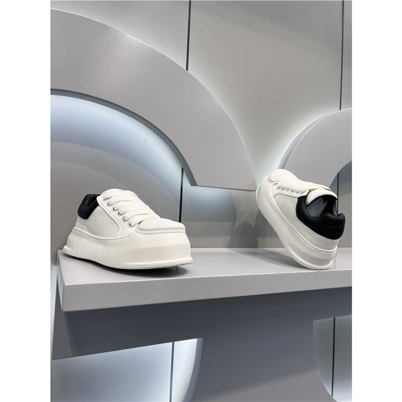 Men's Fashionable Trendy Round Head Simple Casual Shoes