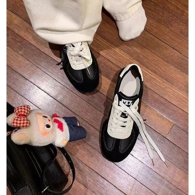 Women's Increasing Insole German Training Spring Thick-soled Retro Women's Sports Shoes