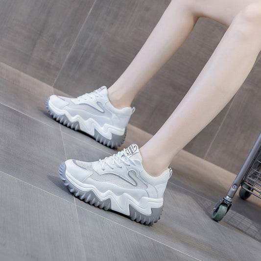 Women's Platform Height Increasing Insole Dad Women's Sports Shoes