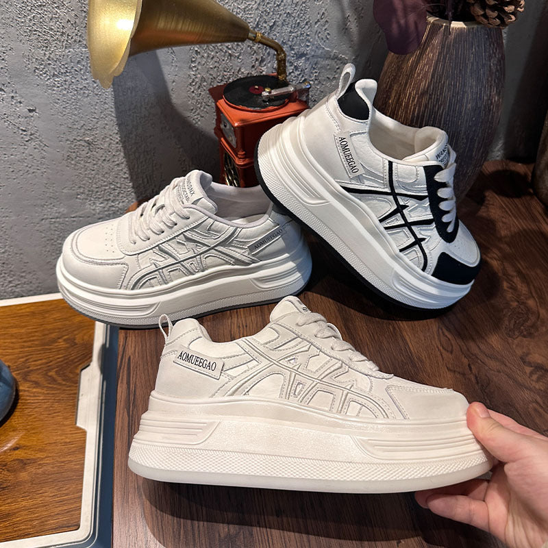 Women's Film Bottom Dad Spring Platform Trendy Women's Sports Shoes