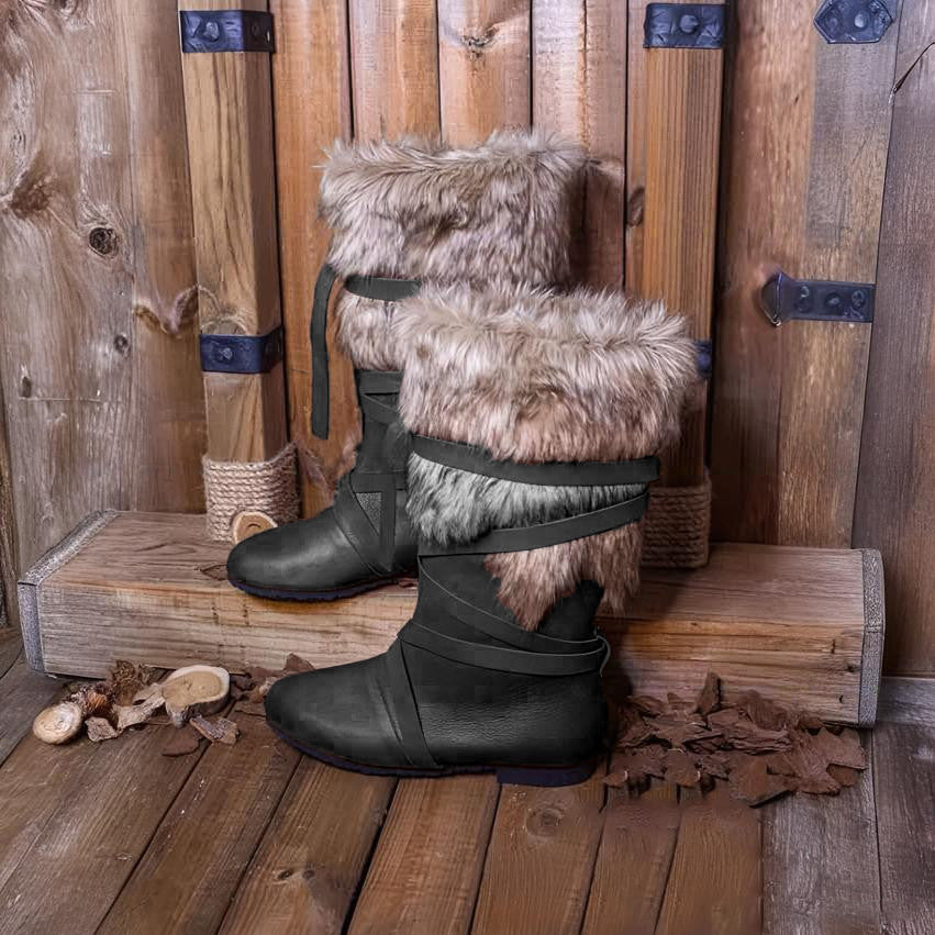 Graceful Stylish Medieval Renaissance Viking Barbarian Boots