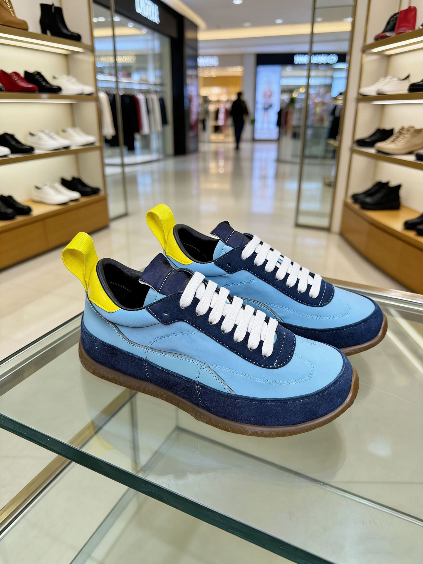 Women's Spring Series German Training Retro Stitching Flat Versatile Casual Shoes