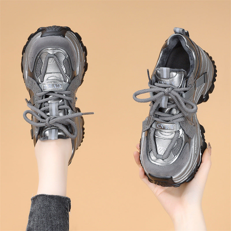 Women's Running Shock Absorption Lightweight Platform Make Your Feet Look Women's Sports Shoes