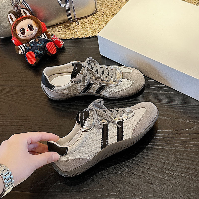 Genuine Soft Bottom Comfortable Dry Spring Retro Flat Women's Casual Shoes