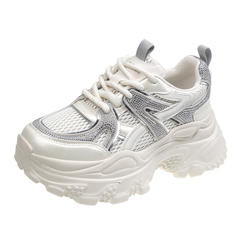 Women's Dad Early Autumn Breathable Mesh Super Light Soft Women's Sports Shoes