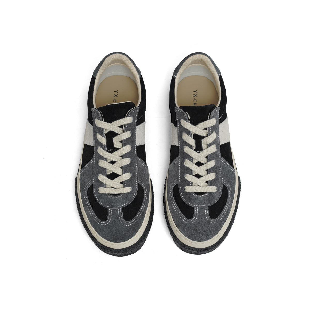 Men's Thick Bottom Breathable Heightened Easy Wear Board Low Men's Casual Shoes