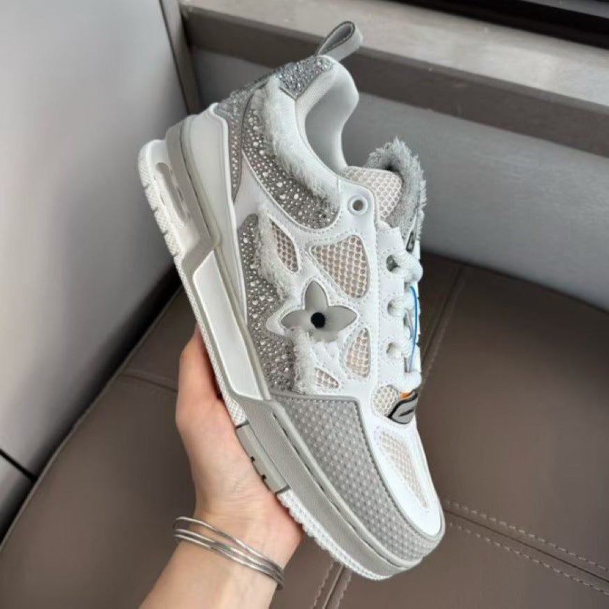 Women's & Men's High Quality Drawer Box Packaging Donkey Breathable Couple Women's Sports Shoes