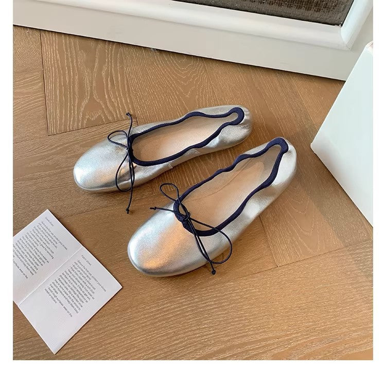 Women's Soft Soled Flats Shallow Mouth Ballet Small Single-layer Women's Fashion Shoes