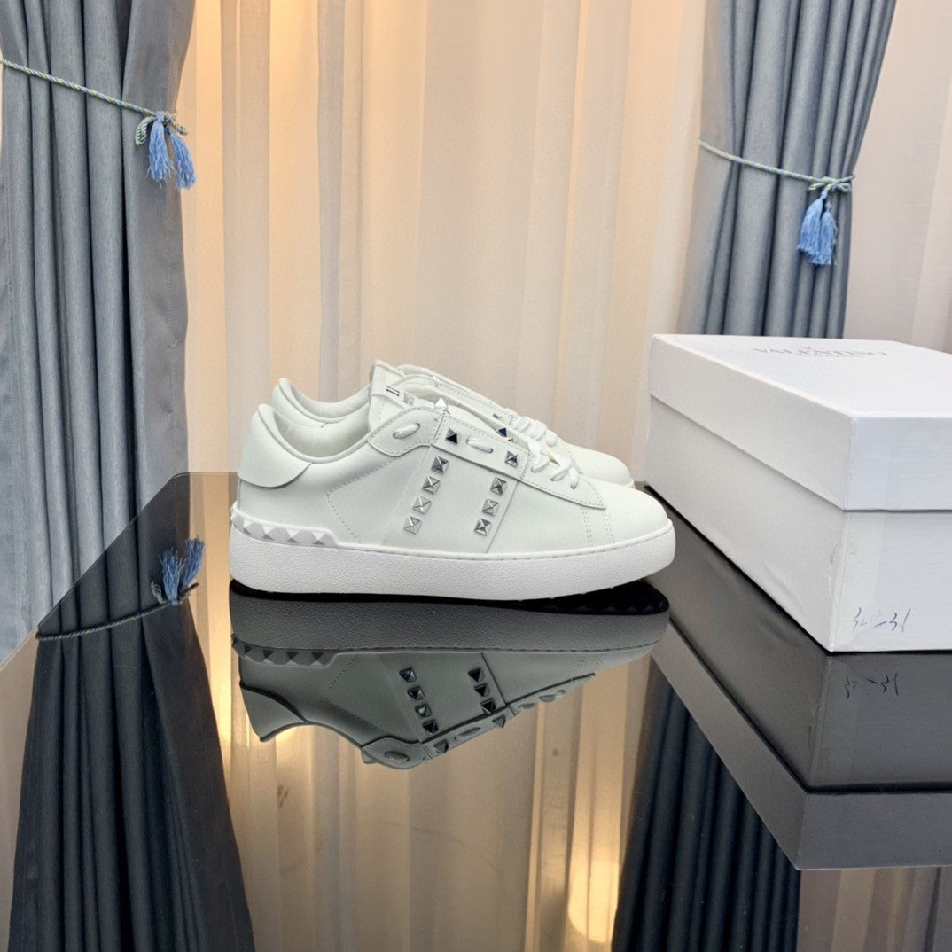 Lovers Versatile White Lightweight Color Matching Sports Casual Shoes