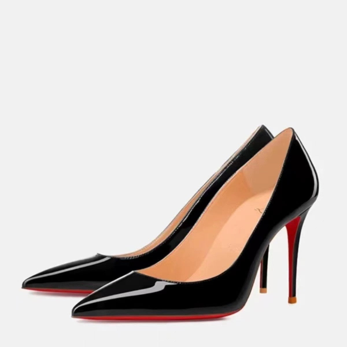 Women's Side Empty Sexy Home Red Bottom High Adult Lady Like Heels