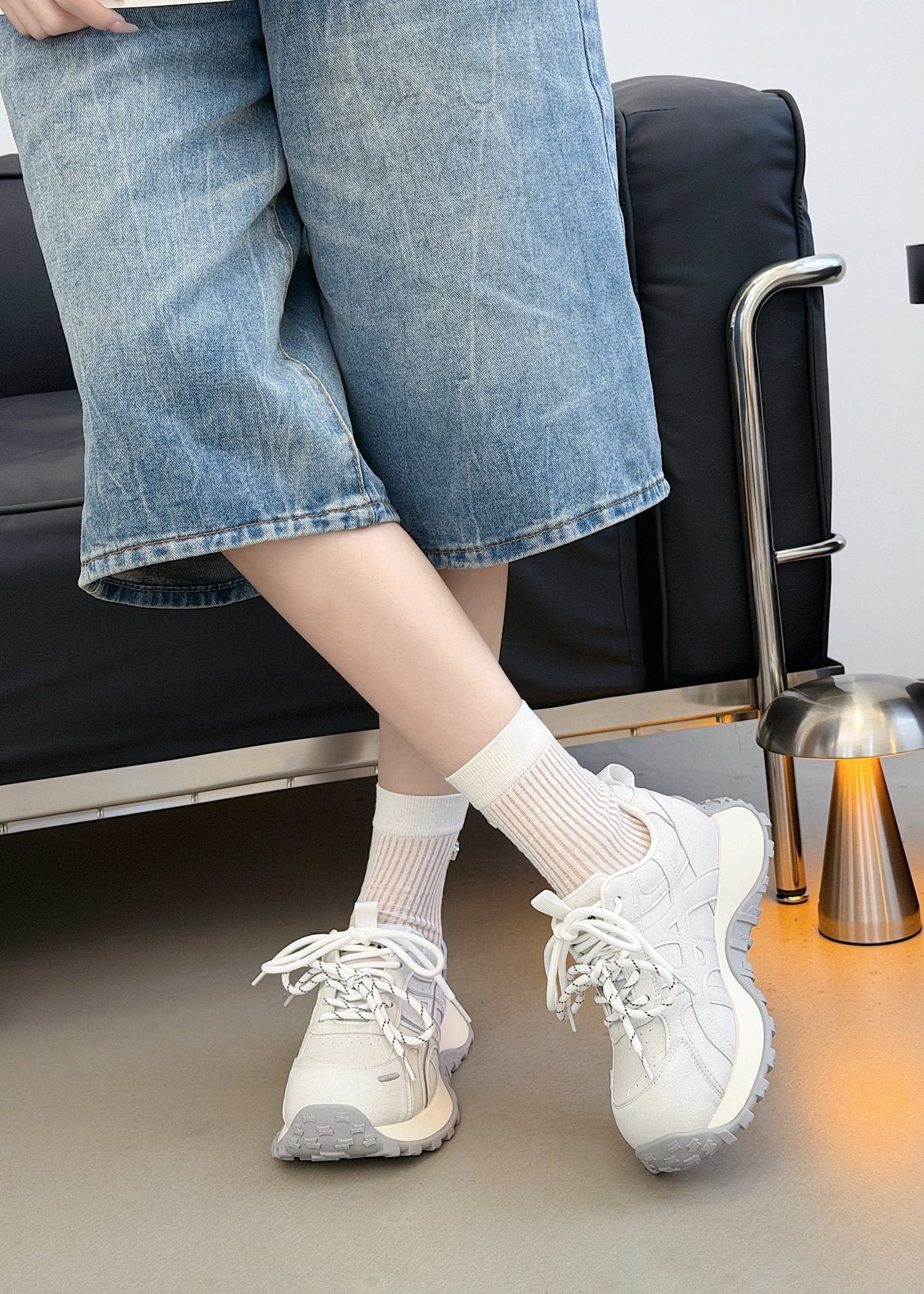 Women's Small Waist Dad Spring Platform Sports Women's Casual Shoes