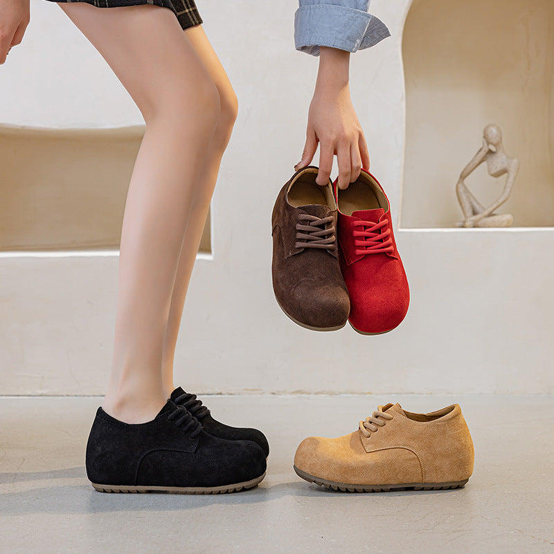 Women's Bottom Invisible Height Increasing Round Head Women's Shoes