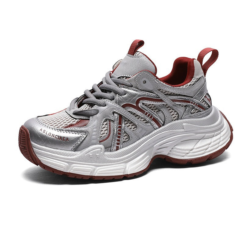 Women's Dad Autumn Paris Fashion Mesh Breathable Women's Sports Shoes