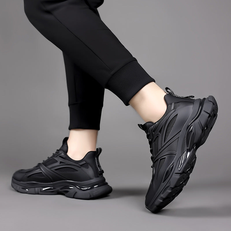 Men's Selected Four Dad Trendy Platform Breathable Men's Sports Shoes