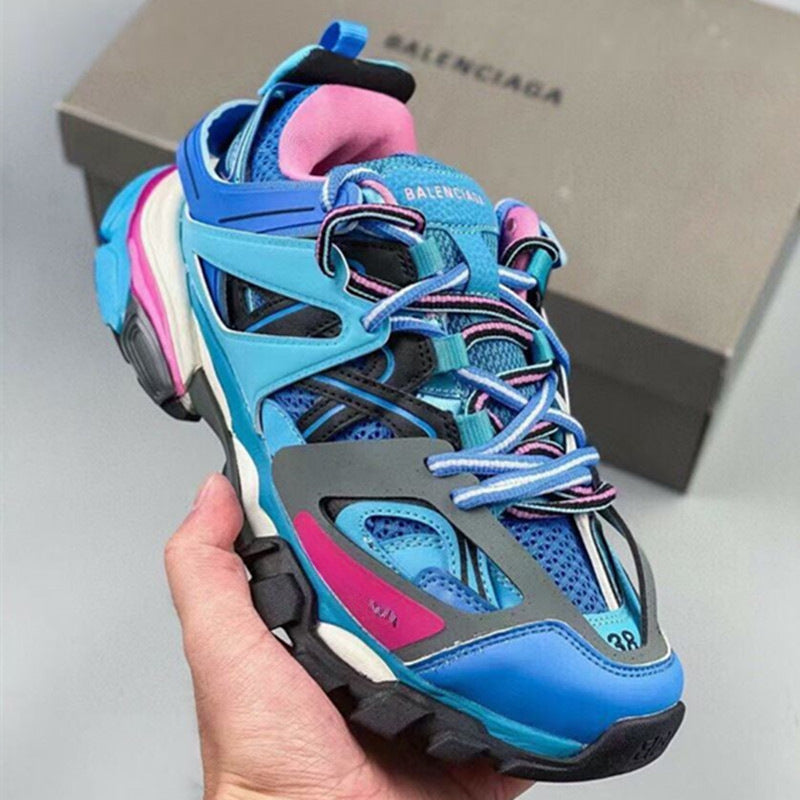 Women's & Men's Paris Retro Couple Dad Women's Sports Shoes