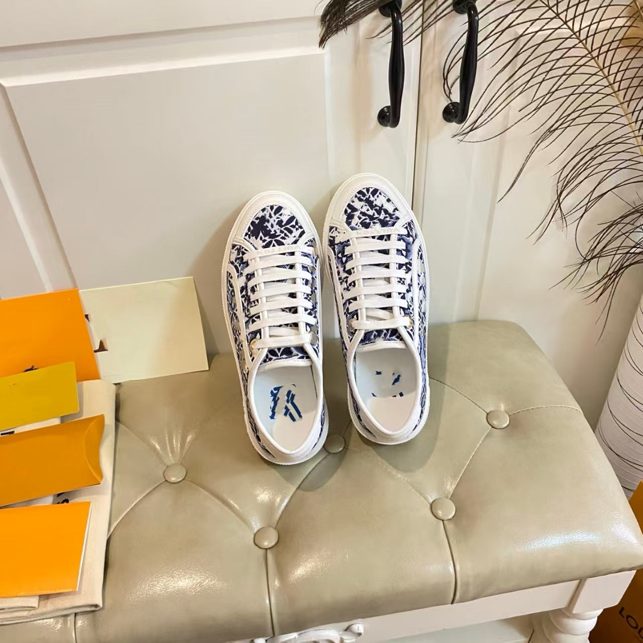 Denim Skate Breathable Low Top Platform Women's Sports Shoes