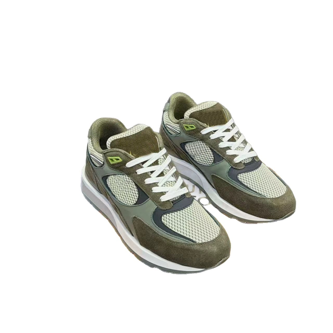 Men's Donkey's High Version Drawer Box Platform Height Increasing Round Sneakers