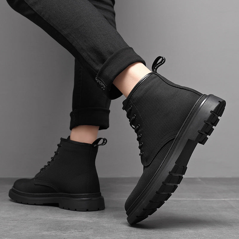 Men's Breathable Male Ankle Trend Fashion Trendy Men's Shoes
