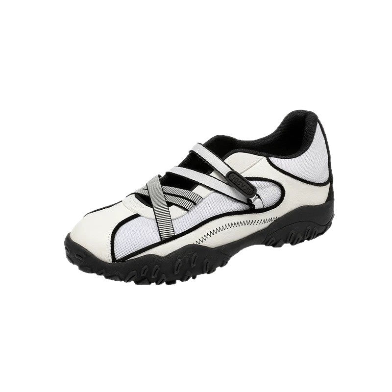 Women's Style Ballet Velcro Mary Jane Summer Breathable Platform Women's Sports Shoes
