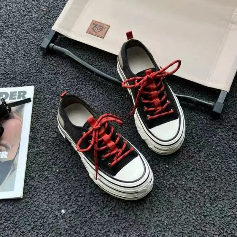 Women's Jack Purcell White Spring Thick Bottom Women's Shoes