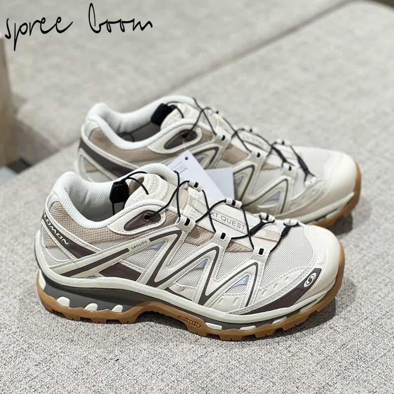 Salomon Outdoor Fashion Unisex Caramel Mocha Women's Sports Shoes