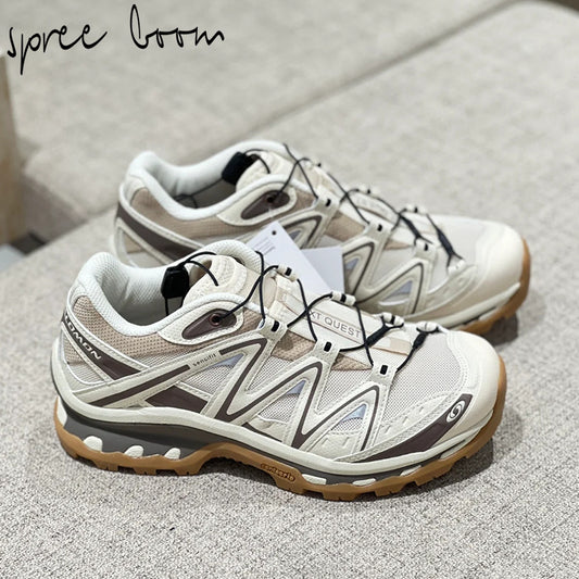 Salomon Outdoor Fashion Unisex Caramel Mocha Women's Sports Shoes